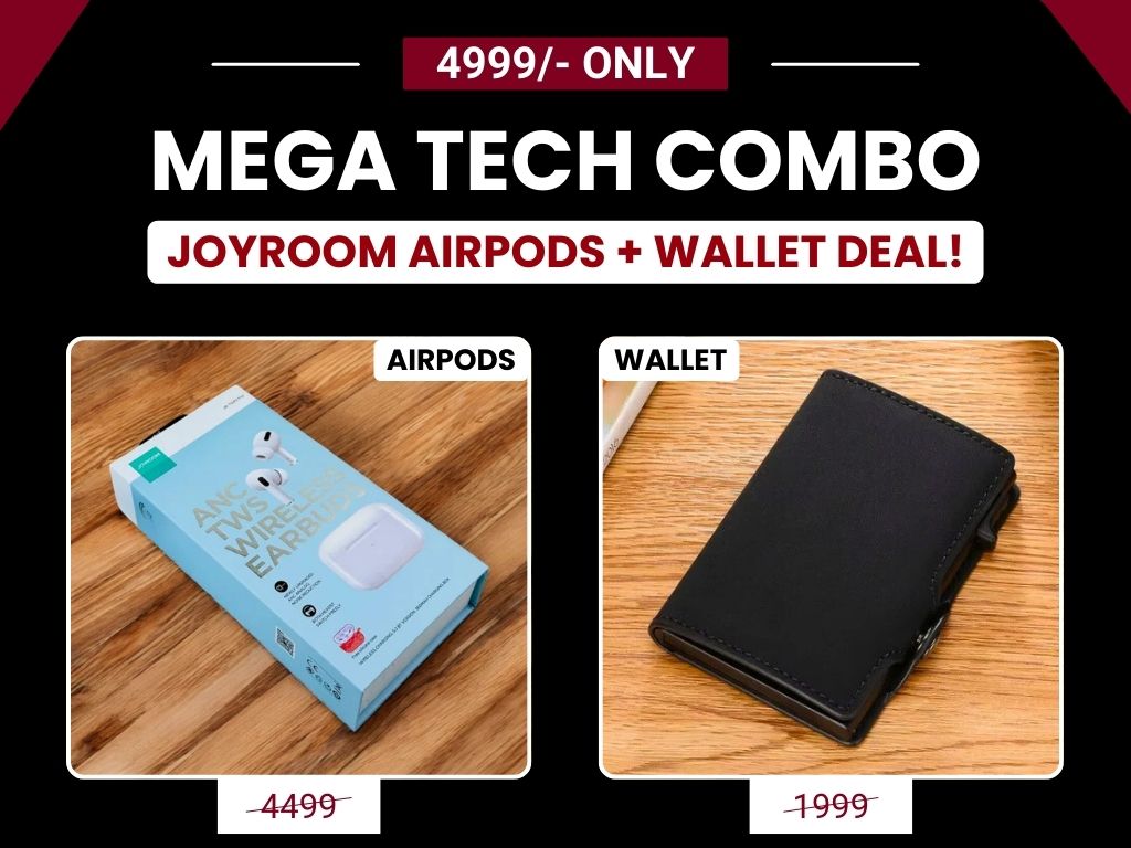 Mega Tech Combo – Joyroom AirPods Pro + Wallet Deal!