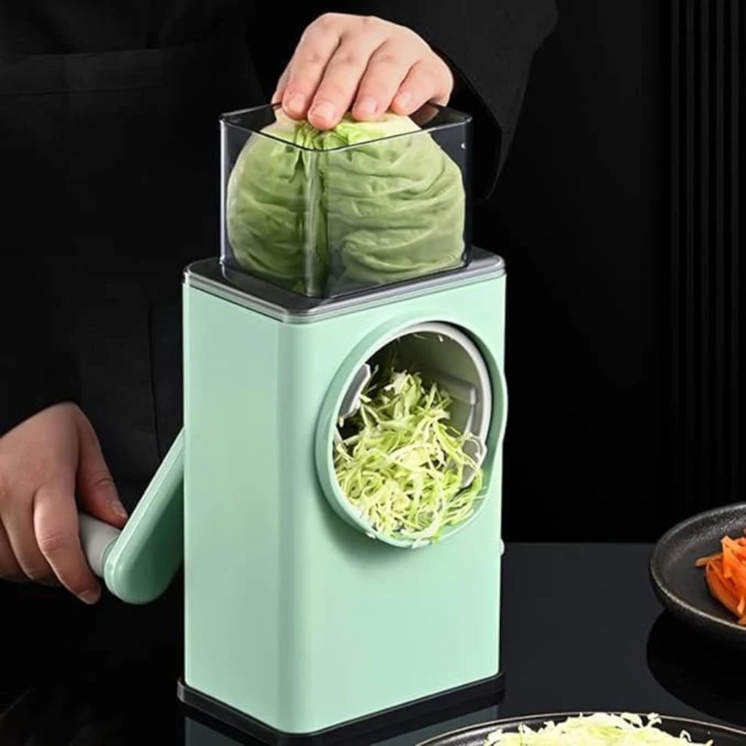 3 in 1 Multi Function Vegetable Cutter With Stainless Steel Panel
