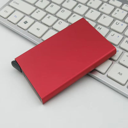 Metal Stainless Steel RFID Credit Card Holder – Free Cash on Delivery