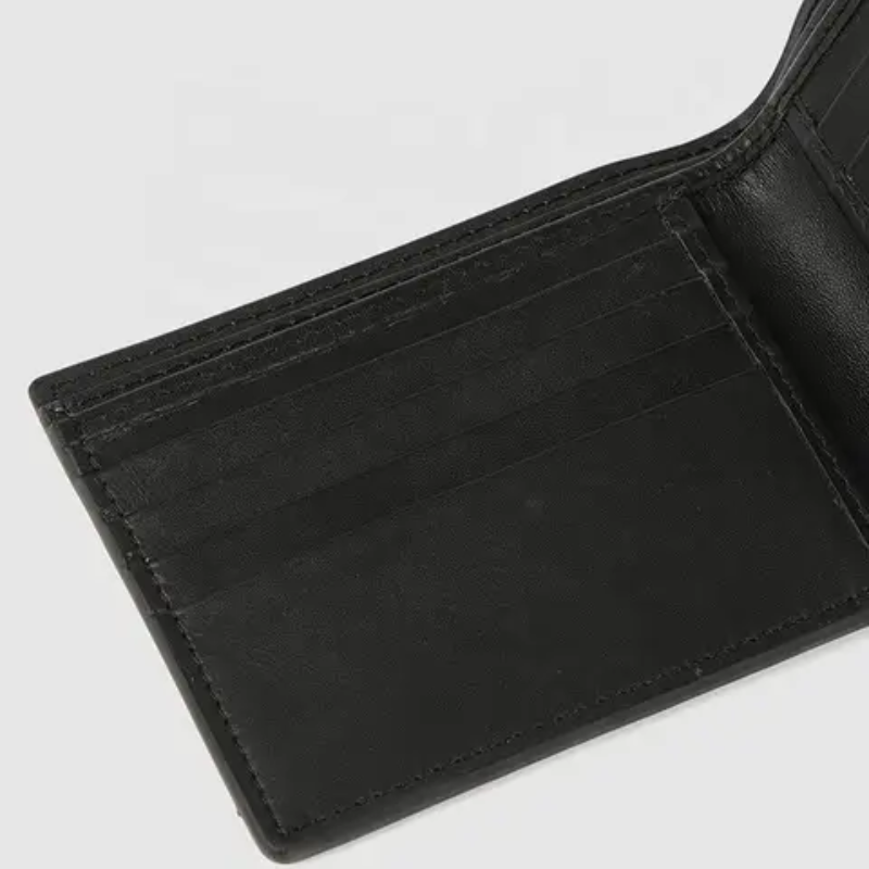Genuine Leather Bi Fold Slim Wallet – Free Cash on Delivery