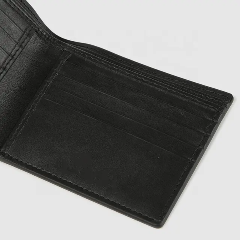 Genuine Leather Bi Fold Slim Wallet – Free Cash on Delivery