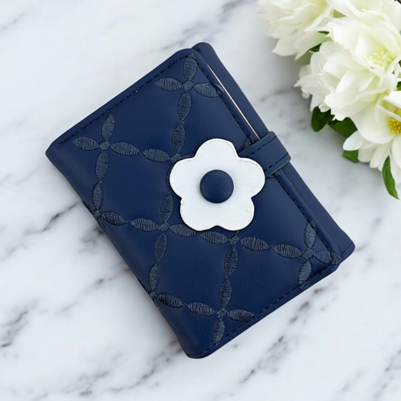 Kawaii Flower Trifold Wallet & Card Holder - With Free COD!
