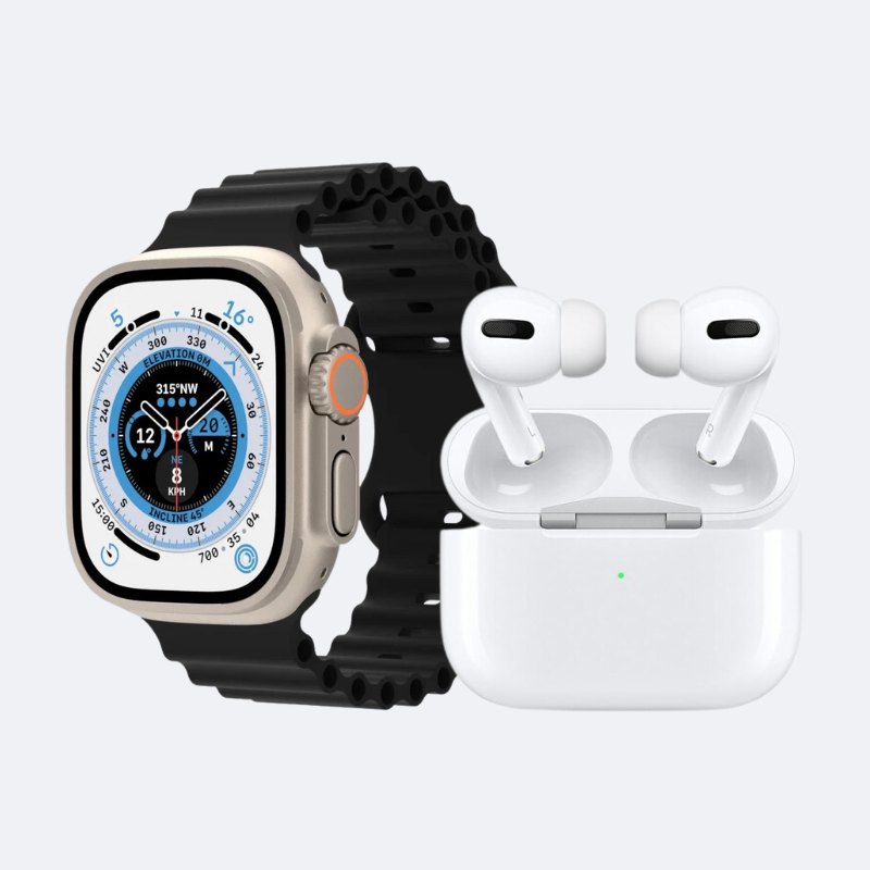 A23 Ultra 2 Smartwatch & Earbuds | 7-in-1 Ultimate Bundle | Free COD