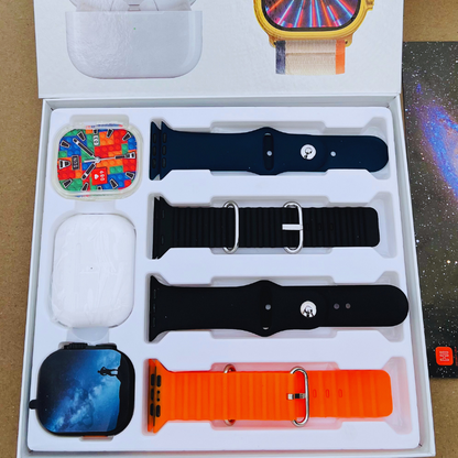 A23 Ultra 2 Smartwatch & Earbuds | 7-in-1 Ultimate Bundle | Free COD