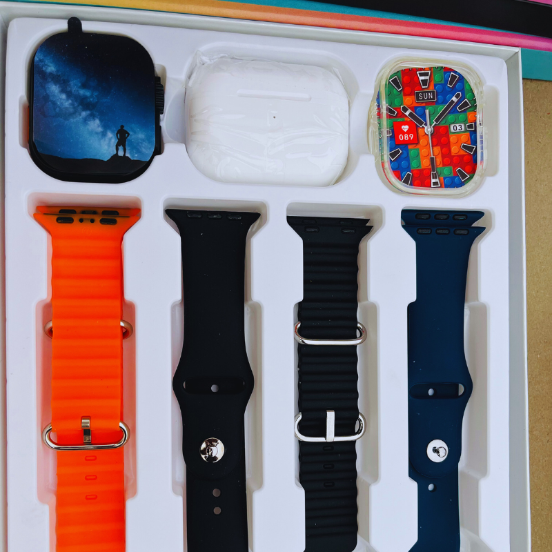 A23 Ultra 2 Smartwatch & Earbuds | 7-in-1 Ultimate Bundle | Free COD