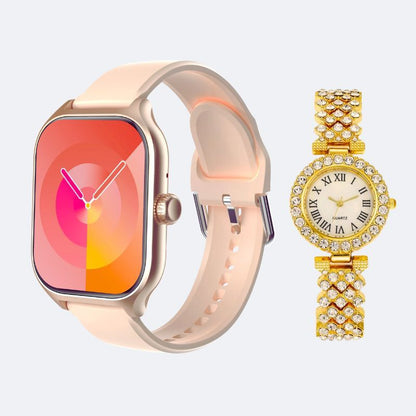 New D15 GS Luxury Smart Watch for Women - Free Cash on Delivery