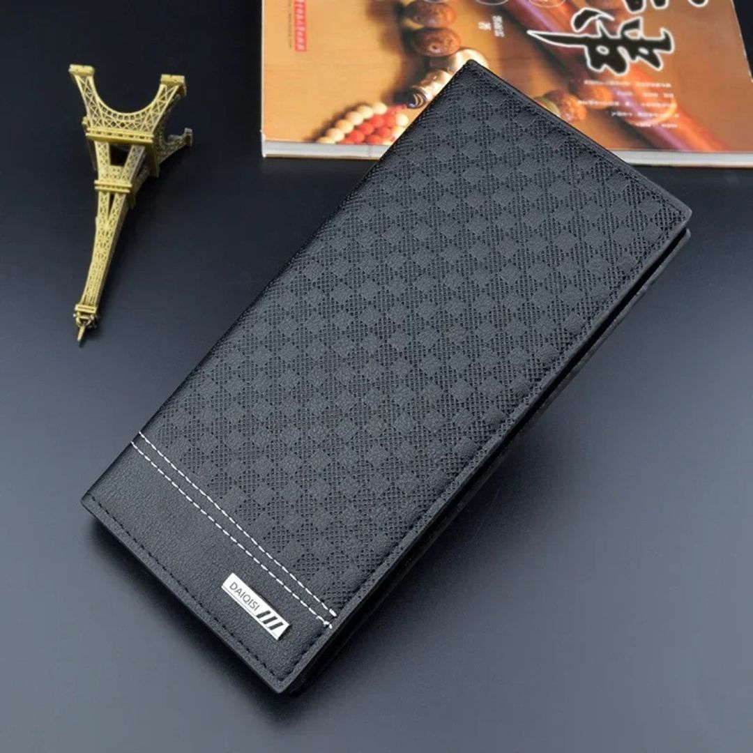Premium Men's Long PU Leather Wallet