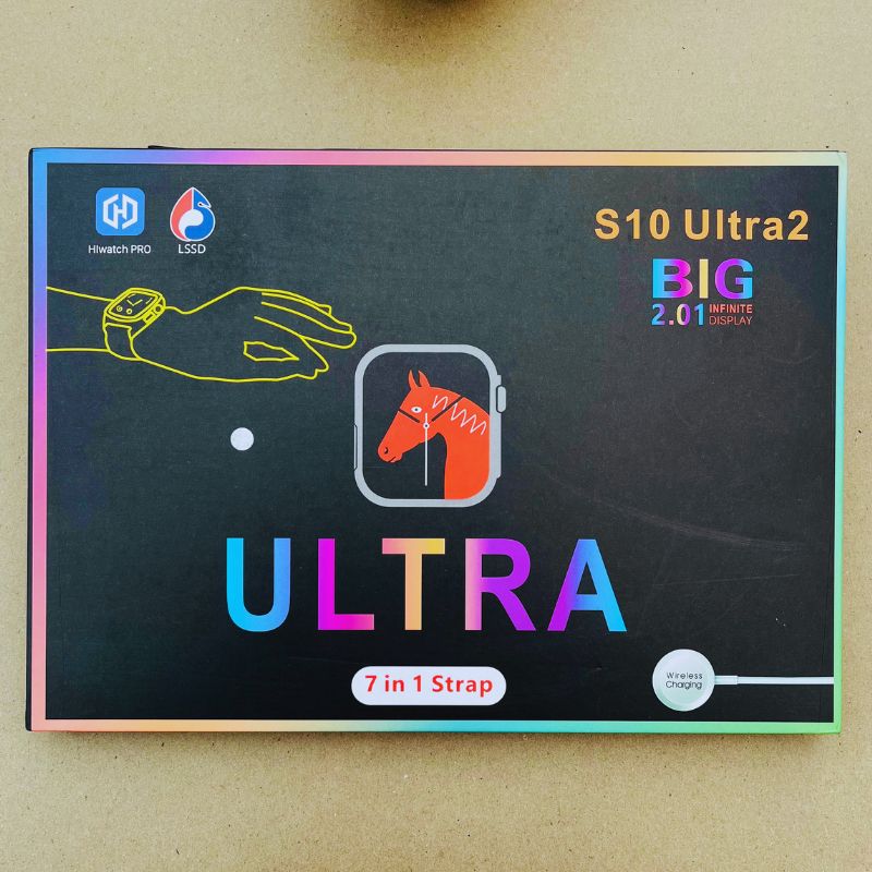 S10 Ultra 2 Smart Watch with 7 Straps – Free Cash on Delivery