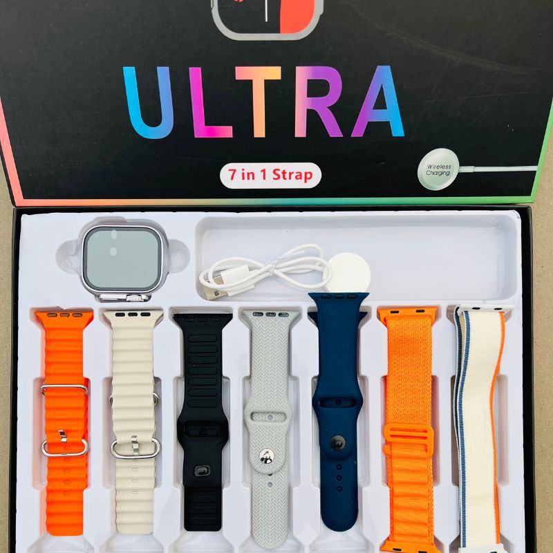 S10 Ultra 2 Smart Watch with 7 Straps – Free Cash on Delivery