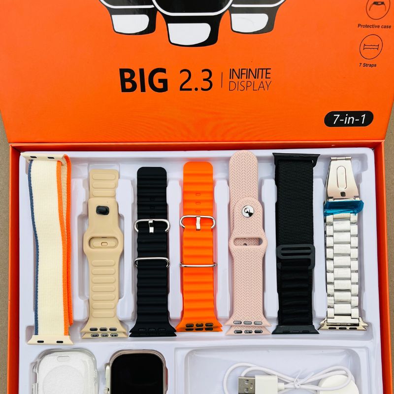 Ultra 2 Big 2.3 – 7-in-1 Smart Watch  – Free Cash on Delivery
