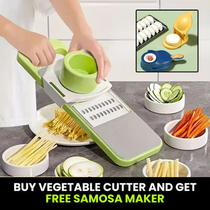Buy Vegetable Cutter & Get a FREE Samosa Maker