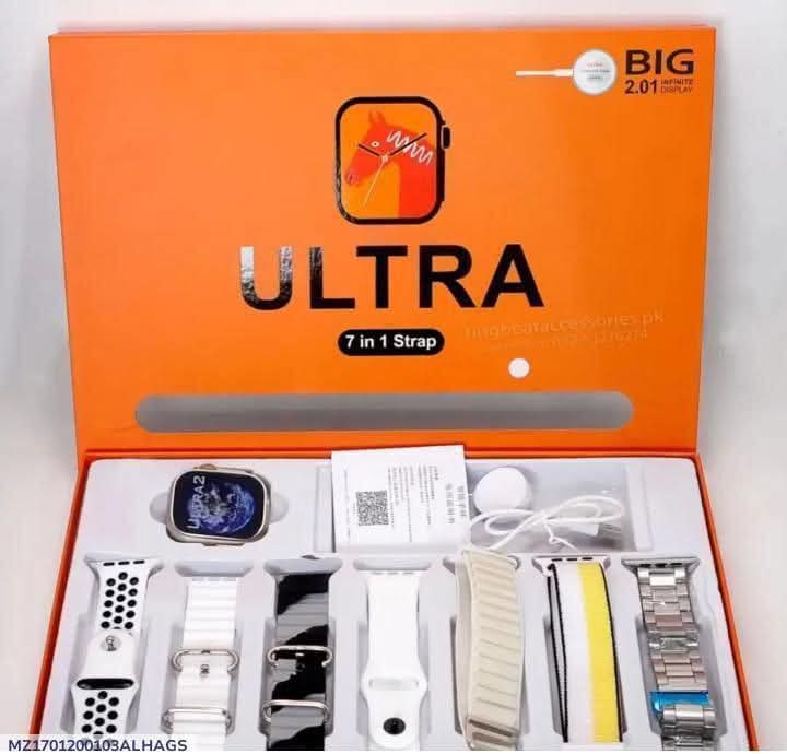 Crown 7+1 Ultra 2 Smartwatch - with Free Cash on Delivery