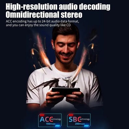 M28 Gaming Earbuds - LED Display - With Free Cash on Delivery