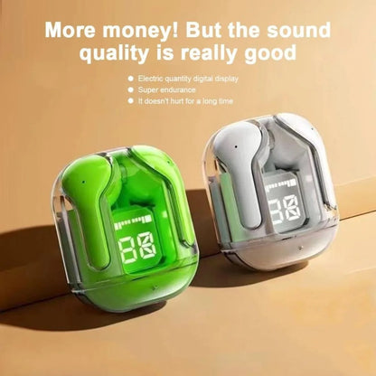 Air 31 Transparent Earbuds with Pouch - Free Cash Delivery!