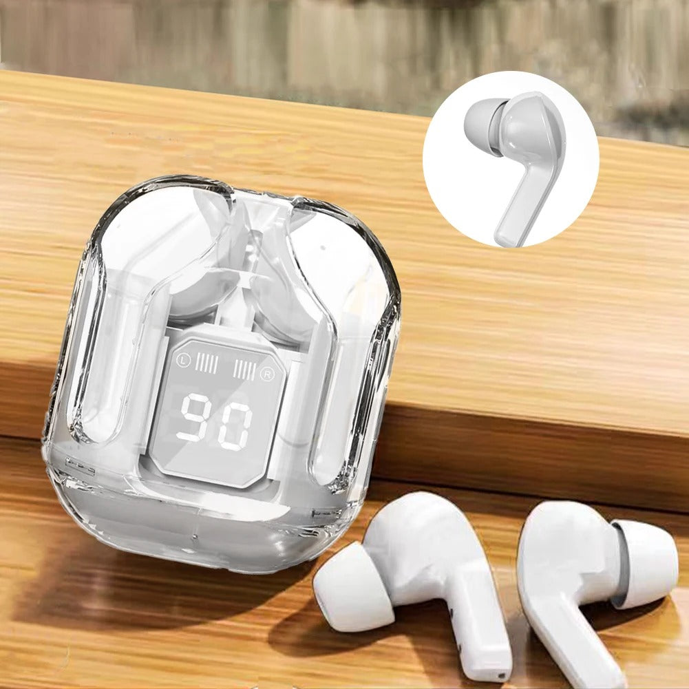 Air 31 Transparent Earbuds with Pouch - Free Cash Delivery!